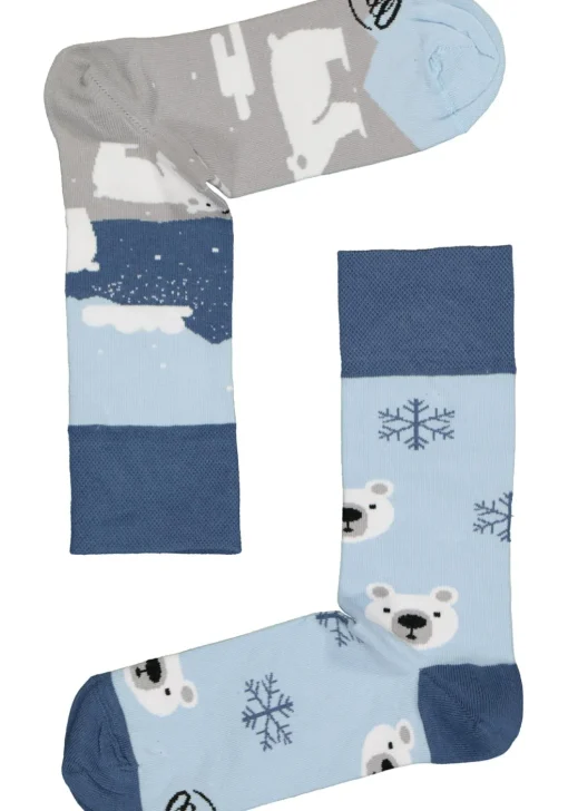 Many Mornings unisex sokken Polar Bear