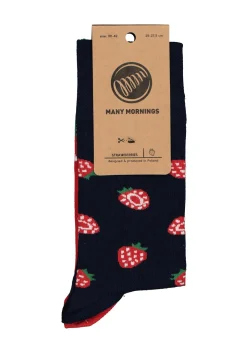 Many Mornings unisex sokken Strawberries