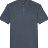 Marc O'Polo regular fit polo, heren poloshirt korte mouw, donkerblauw