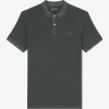 Marc O'Polo shaped fit polo, heren poloshirt, donkergrijs