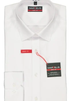 MARVELIS body fit overhemd, wit