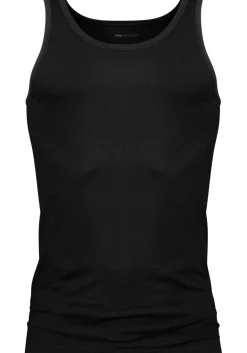 Mey Dry Cotton athletic shirt (1-pack), heren singlet, zwart