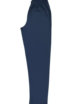 Mey heren pyjama Bennison, blauw heel fijn gestreept