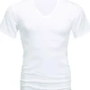 Mey Noblesse T-shirt (1-pack), heren T-shirt V-hals fijnrib, wit
