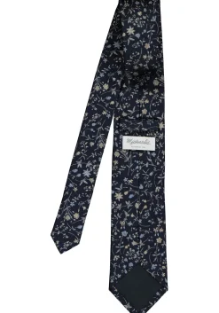 Michaelis stropdas, blauw dessin