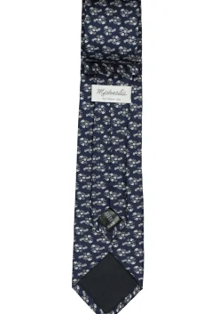 Michaelis stropdas, blauw met kreeftjes
