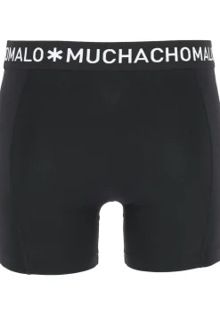 Muchachomalo boxershorts (2-pack), heren boxers normale lengte, zwart