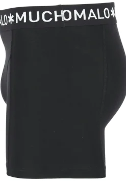 Muchachomalo boxershorts (3-pack), heren boxers normale lengte, zwart