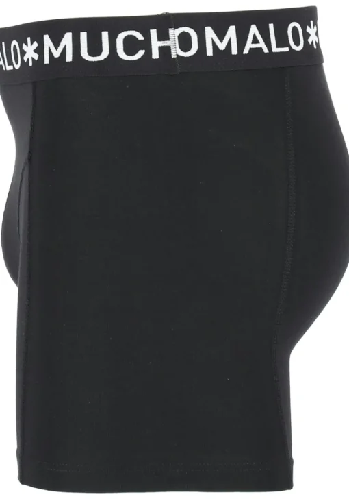 Muchachomalo boxershorts (3-pack), heren boxers normale lengte, zwart