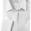 OLYMP Level 5 body fit smoking overhemd, popeline, lichtbeige