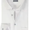 OLYMP modern fit overhemd, structuur, wit