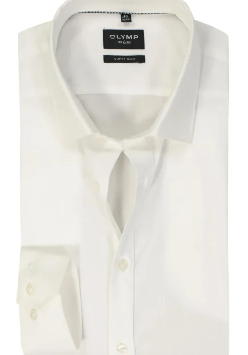 OLYMP No. Six super slim fit overhemd, beige