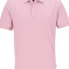 OLYMP Polo Casual, modern fit polo, roze