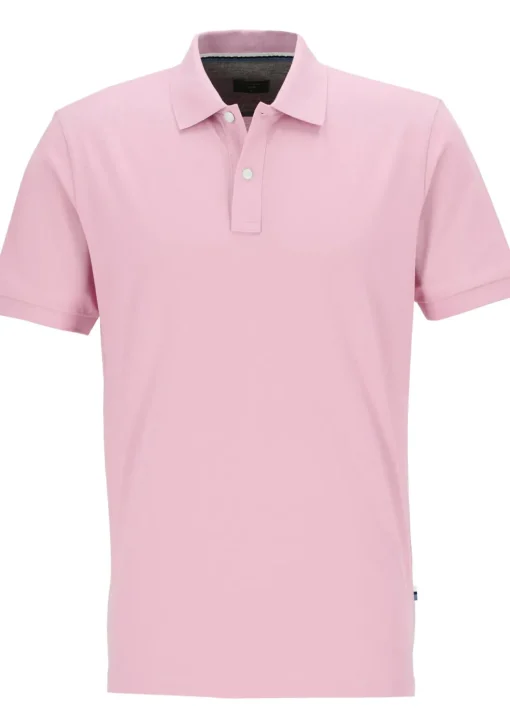 OLYMP Polo Casual, modern fit polo, roze
