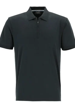 OLYMP Polo Casual, modern fit polo, grijs