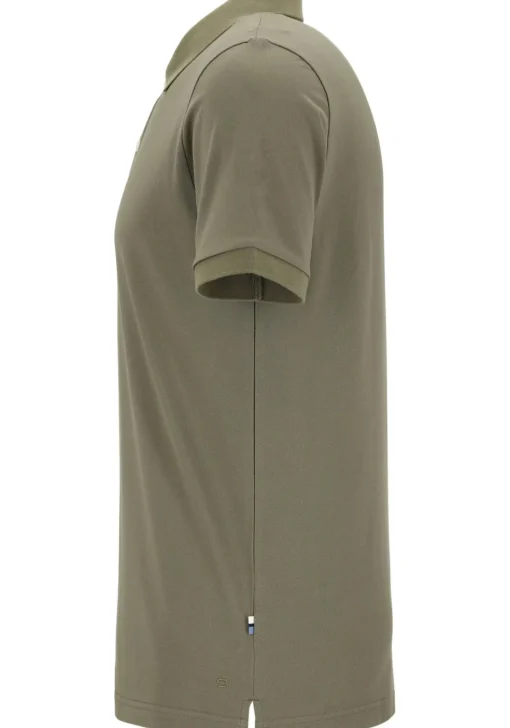 OLYMP Polo Casual, modern fit polo, olijfgroen