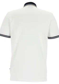 OLYMP Polo Casual, modern fit polo, wit