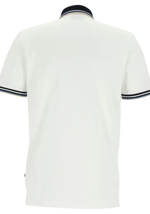 OLYMP Polo Casual, modern fit polo, wit