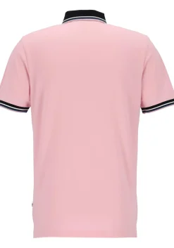 OLYMP Polo Casual, modern fit polo, roze