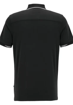 OLYMP Polo Casual, modern fit polo, zwart