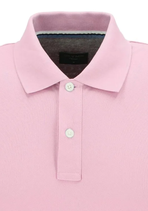 OLYMP Polo Casual, modern fit polo, roze
