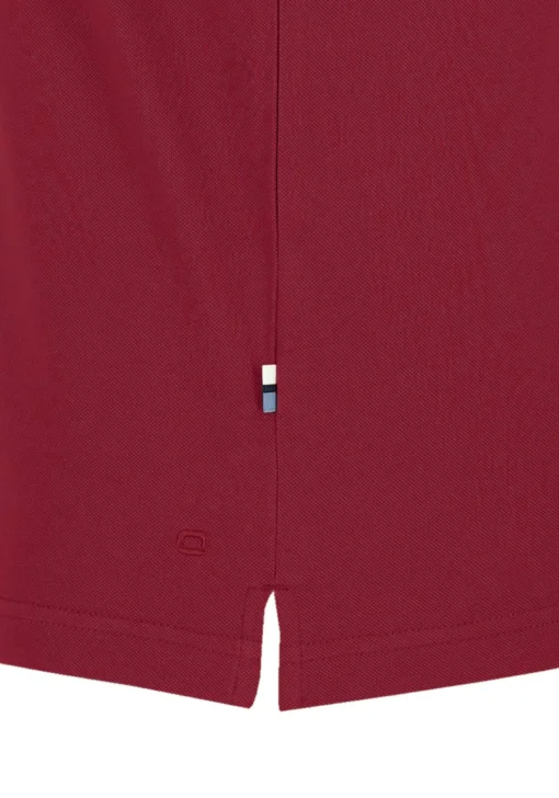 OLYMP Polo Casual, modern fit polo, donkerrood
