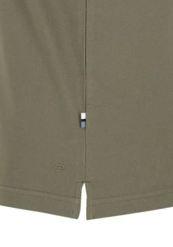 OLYMP Polo Casual, modern fit polo, olijfgroen