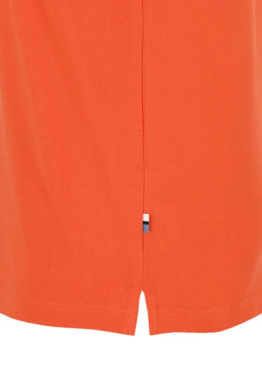 OLYMP Polo Casual, modern fit polo, oranje