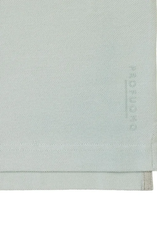 Profuomo slim fit heren polo, mintgroen