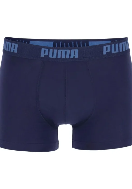 Puma Basic Boxer heren (2-pack), navy blauw