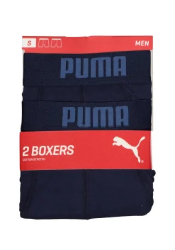 Puma Basic Boxer heren (2-pack), navy blauw