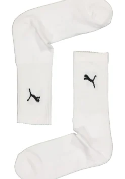 Puma sport cush crew 6-Pack, wit