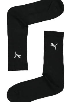 Puma sport cush crew 6-Pack, zwart