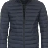 Redmond comfort fit tussenjas, blauw