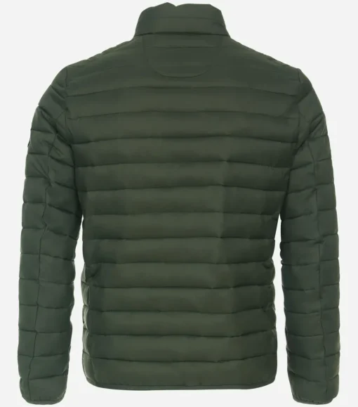 Redmond comfort fit tussenjas, groen