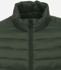 Redmond comfort fit tussenjas, groen