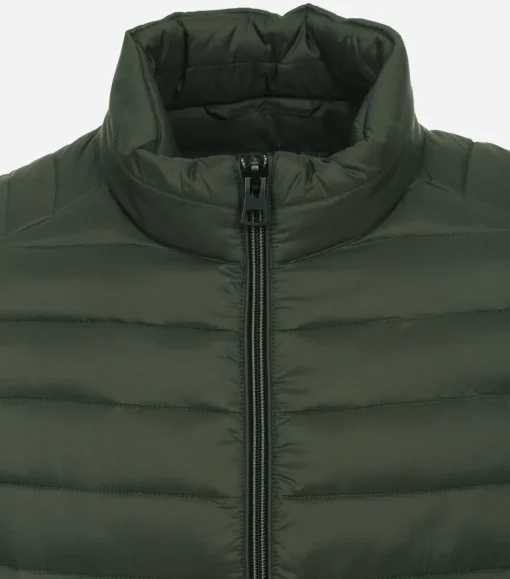 Redmond comfort fit tussenjas, groen