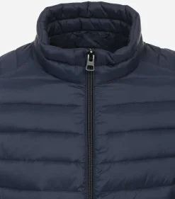 Redmond comfort fit tussenjas, blauw