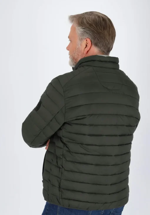 Redmond comfort fit tussenjas, groen