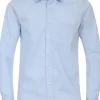 Redmond modern fit overhemd, popeline, blauw