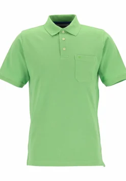 Redmond regular fit poloshirt, appel groen