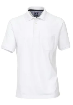 Redmond regular fit poloshirt, wit
