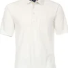 Redmond regular fit poloshirt, wit