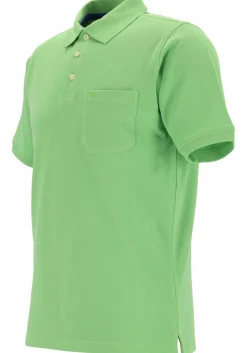 Redmond regular fit poloshirt, appel groen