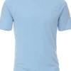 Redmond regular fit T-shirt, korte mouw O-hals, blauw