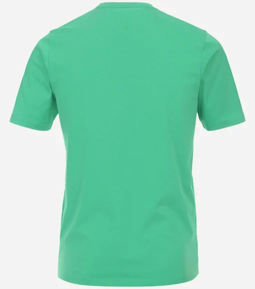 Redmond regular fit T-shirt, korte mouw O-hals, groen