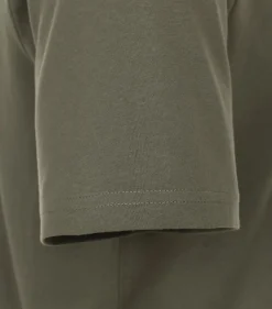 Redmond regular fit T-shirt, korte mouw O-hals, groen