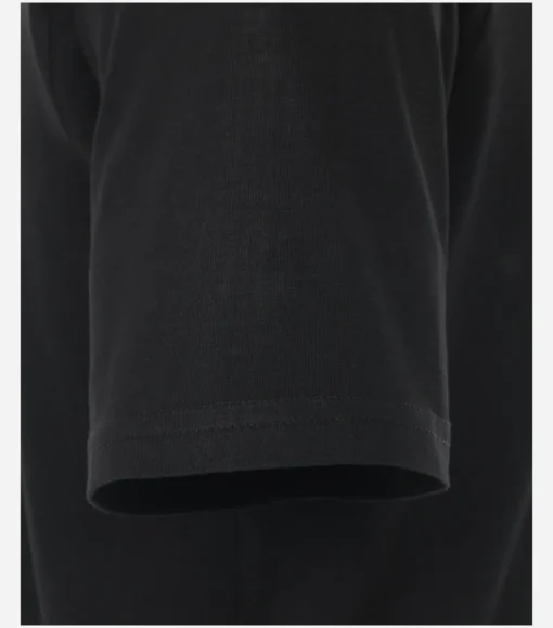 Redmond regular fit T-shirt, korte mouw O-hals, zwart
