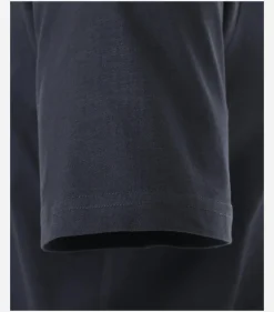 Redmond regular fit T-shirt, korte mouw V-hals, blauw