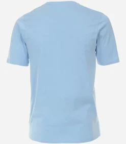 Redmond regular fit T-shirt, korte mouw O-hals, blauw
